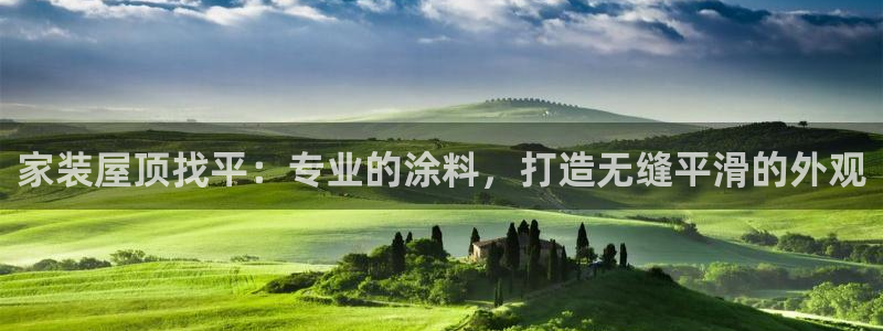 和记官网首页：家装屋顶找平：专业的涂料，打造无缝平滑的外观