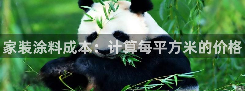 和记ag：家装涂料成本：计算每平方米的价格