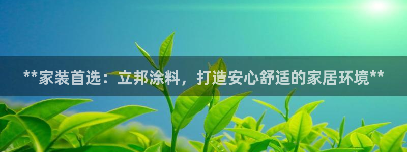 和记登陆：**家装首选：立邦涂料，打造安心舒适的家居环境**