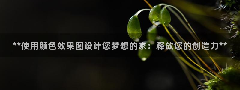 和记平台下载：**使用颜色效果图设计您梦想的家：释放您的创造力**