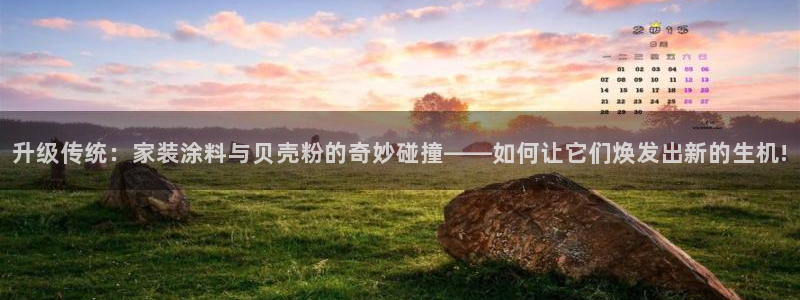 和记ag旗舰：升级传统：家装涂料与贝壳粉的奇妙碰撞——如何让它们焕发出新的生机!