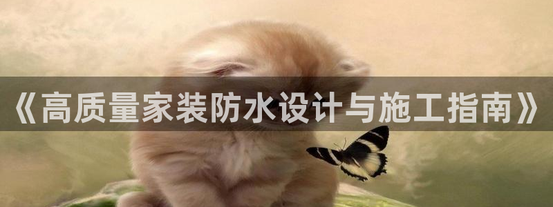 和记AG网站：《高质量家装防水设计与施工指南》